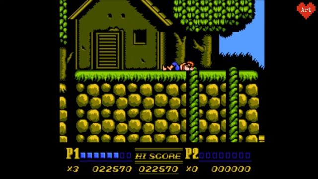 Double Dragon 2 (NES)| Full Playthrough - Supreme Master | 90's video games | Nostalgic Sundays смотреть онлайн