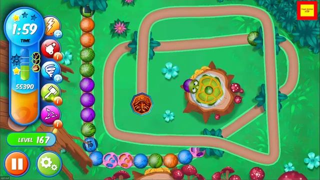 Zuma Deluxe - Woka Woka - FlashGames Android Gameplay Part 3