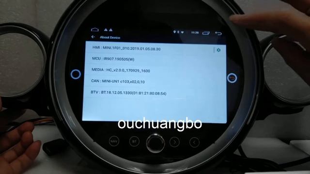 Ouchuangbo mini cooper android 9.1 system 2GB RAM 32GB ROM смотреть онлайн