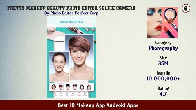 Best 10 Makeup App Android Apps смотреть онлайн