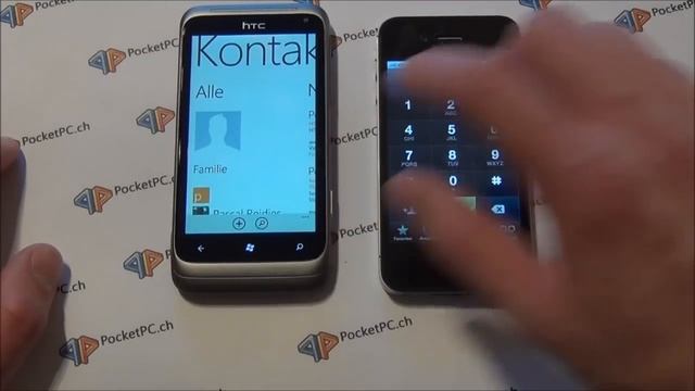 Apple iOS 5.0 vs Microsoft Windows Phone 7.5 Mango смотреть онлайн