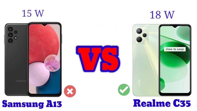 Realme C35 VS Samsung A13 । Which one is best❓All Comparison । смотреть онлайн