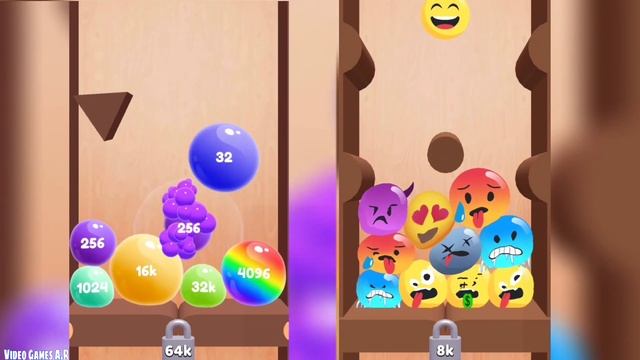 Emoji Blitz 2048 vs Jelly 2048 | Blob Merge 3D | All Levels Gameplay Android,iOS - New Apk Update смотреть онлайн