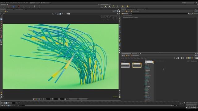Houdini Beginner Tutorial | Pulsing Lines Pt.2 смотреть онлайн