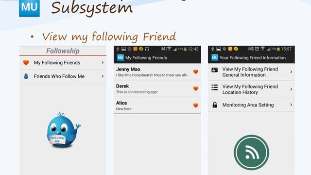 Miss U - Location Sharing & Notification System (Mobile Android App) смотреть онлайн