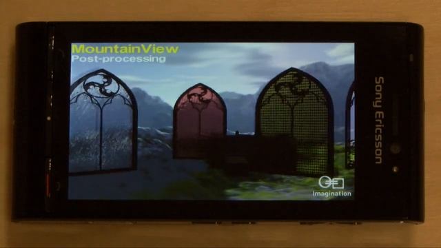 OpenGL ES 2.0 demo running on Sony Ericsson Satio смотреть онлайн