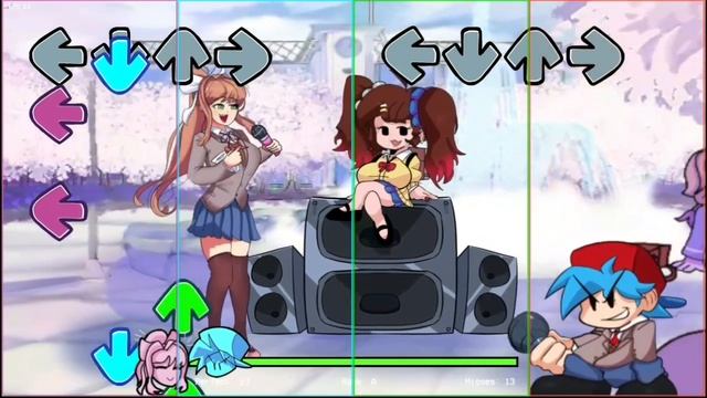 Friday Night Funkin' Mod Vs Monika HD android otimizado/game baja 📁📥 смотреть онлайн