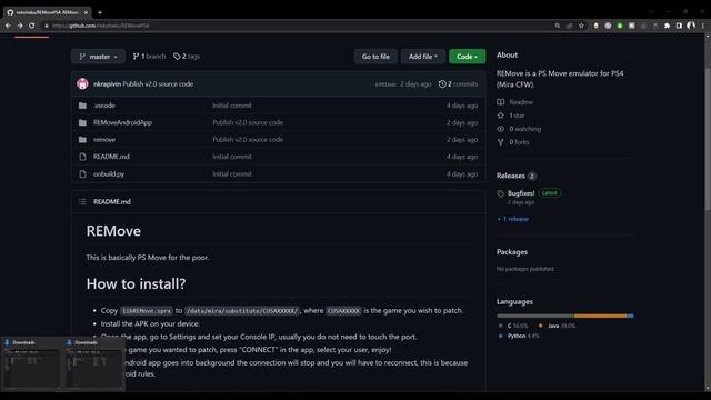 PS Move Emulator for PS4 "REmove" Released for Android смотреть онлайн