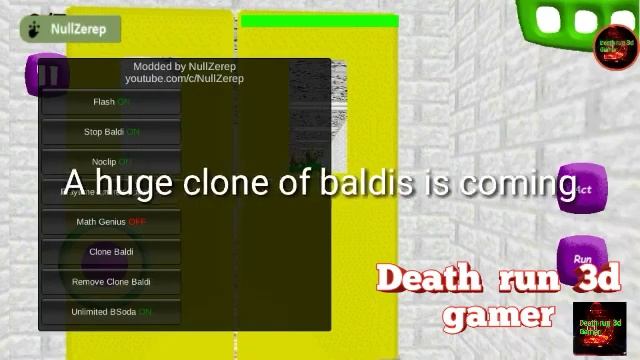 Baldi's Basics apk mod (Null Zerep) смотреть онлайн