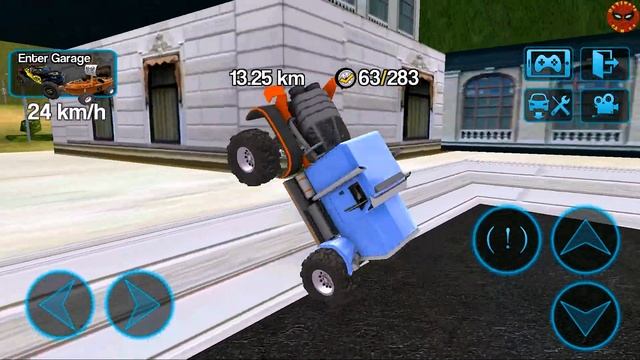 Monster Truck Driving Rally - Ambulance Truck Stunt Driver - HD Android Gameplay with Music смотреть онлайн