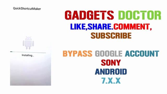A New Way To Bypass Google Account / FRP Remove Done On All Sony Phones-Android7.X.X-2017 смотреть онлайн