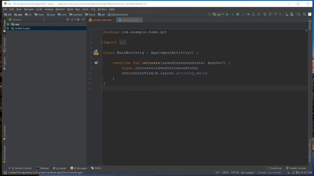 How to use GitHub with Android Studio - Android Studio and github integration смотреть онлайн