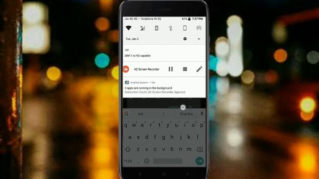 Remove HD Capable and Running in The Background Notification Mi A1 Oreo смотреть онлайн