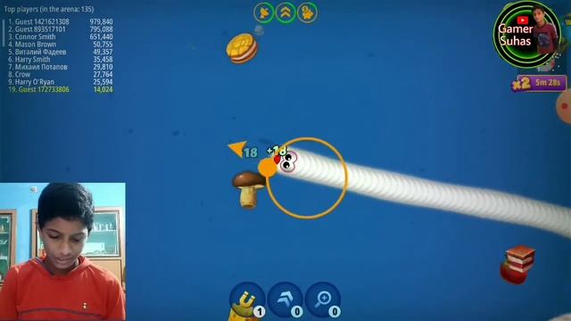 World's Hardest Game |[ Free Android Game ] | Worms zone Telugu | Slither I.O Telugu | Gamer Suhas смотреть онлайн