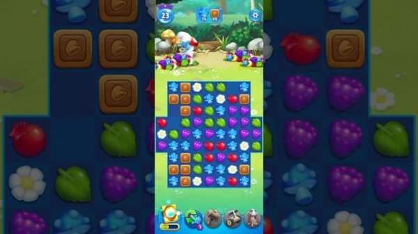 Smurfs Magic Match - Gameplay (iOS, Android)