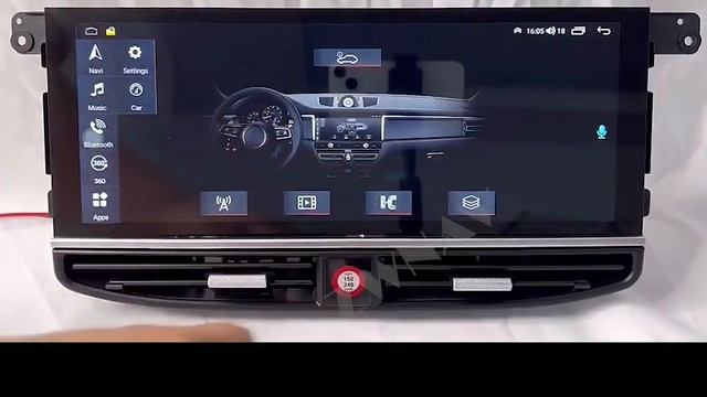 Android 13 CarPlay Car Radio Stereo GPS Navi For Porsche Panamera 2010-2017 Receiver Display Video смотреть онлайн