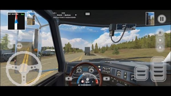 Груз через весь штат! Truck simulator pro USA (часть 1)