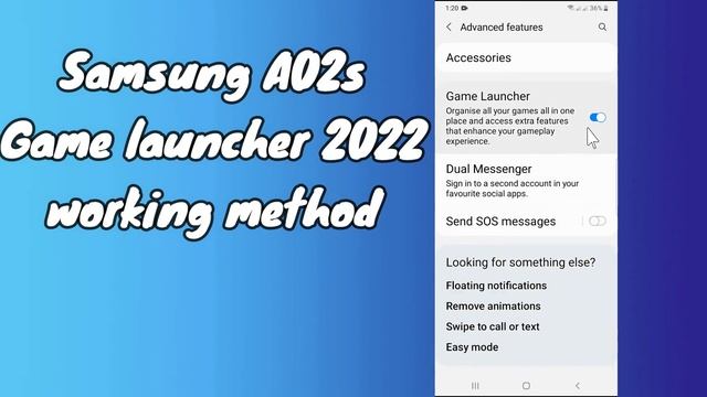 Samsung A02s Game launcher 2023 смотреть онлайн