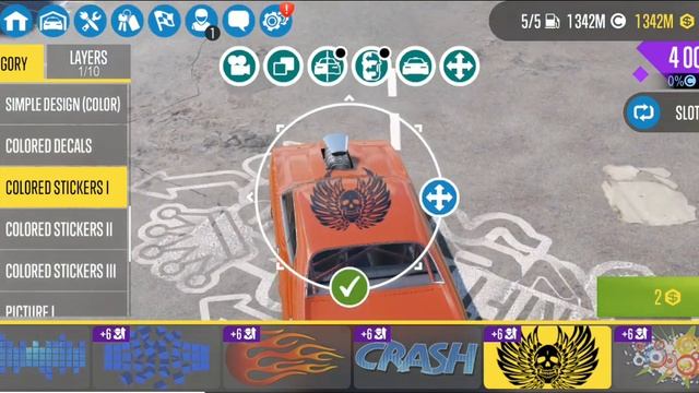 Carx Drift Racing 2 MOD | CUSTOM WARRIOR CAR #10 Android Video Game смотреть онлайн