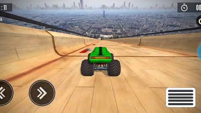 Big 4×4 Monster Truck simulator 3D - Mega Stunt Ramp - Android Gameplay смотреть онлайн