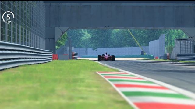 Alfa Romeo Giulia Quadrifoglio vs Ferrari F1 1995 - Monza смотреть онлайн
