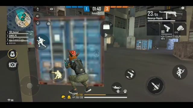 JOGANDO NUM ALCATEL 1 #highlights Free Fire смотреть онлайн