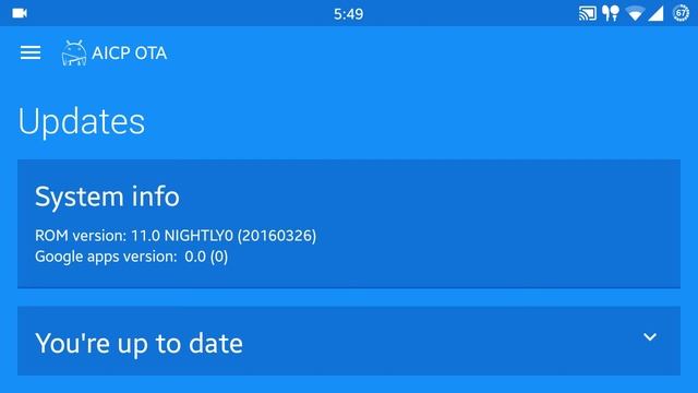 AICP 11.0 (Android 6.0.1 Marshmallow) ROM on Xiaomi Redmi Note 4g смотреть онлайн