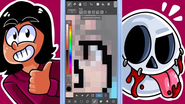 COMO HACER PIXEL ART DE UNA IMAGEN Y HACER UN LOGO, NFT 8 BITS GAME DESDE TU CELULAR! - смотреть онлайн