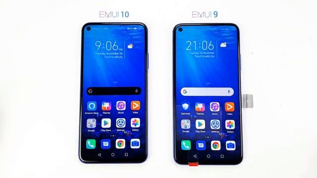 Huawei EMUI 10 vs EMUI 9 - NEW FEATURES with ANDROID 10 |honor 8x android 10 update | смотреть онлайн