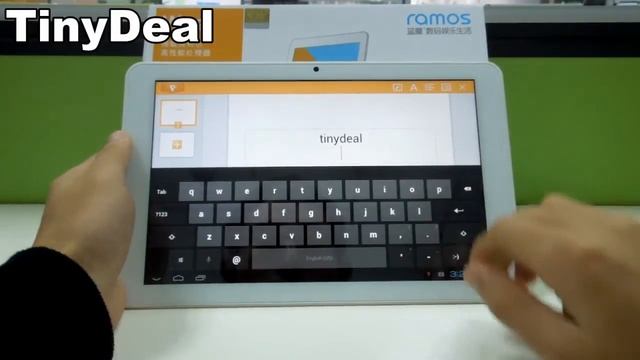 (RAMOS) W32 10.1" IPS Screen Android 4.0 Intel Atom Z2460 X86 Dual-core cpu Tablet смотреть онлайн