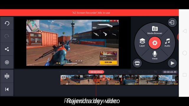 Kisi bhi video ko bich mein se cut kaise karen // how to cut video in kinemaster смотреть онлайн