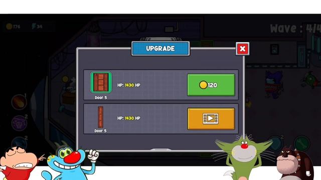 OGGY KILLED ALL ZOMBIES IN SPACE SURVIVAL ZOMBIE ATTACK GAME | WITH JACK | OGGY GAME смотреть онлайн