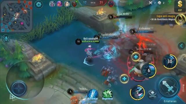 Novo MOBA para Android jogando de SABER + Dicas - Mobile Legends [PT/BR] смотреть онлайн