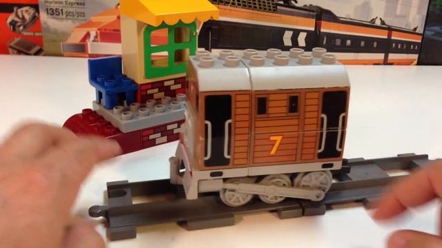 THOMAS AND FRIENDS | LEGO DUPLO Train 5555 Toby at Wellsworth Station - Toy Review смотреть онлайн