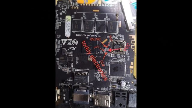BA303 141 V2 1 20272 cpu H616 TV BOX andruid emmc pinout JTAG eMMC смотреть онлайн