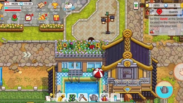 Harvest Town. Android Gameplay [ no commentary ] смотреть онлайн