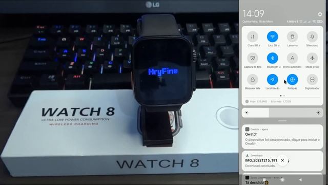 Como configurar chamadas e ligações no Watch 8 Ultra como configurar aplicativo HryFine смотреть онлайн