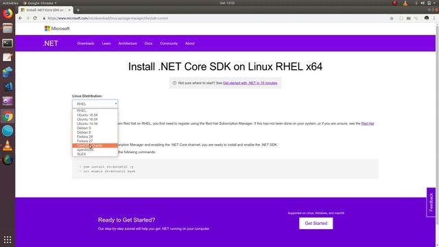 Install DotNet Core SDK