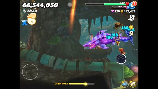 Hungry Shark World - รีวิว Dark Magic Shark ฉลามมนตร์ดำยิงเลเซอร์ได้กับภารกิจอยู่รอดให้ได้30นาที!! смотреть онлайн