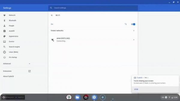Fydeos  Android App Internet not working