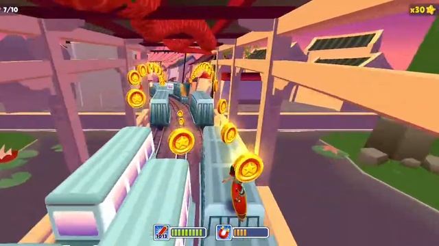 Subway Surfers: Lovely Venice Bundle | Subway Surfers: Journey to the East Gameplay смотреть онлайн