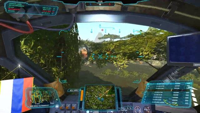 ROBOT WOLF IN THE JUNGLE MECHWARRIOR ONLINE DIRE WOLF & VIRIDIAN BOG смотреть онлайн