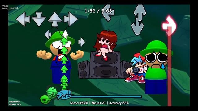 Fnf (psych engine mod) - Apple Core смотреть онлайн