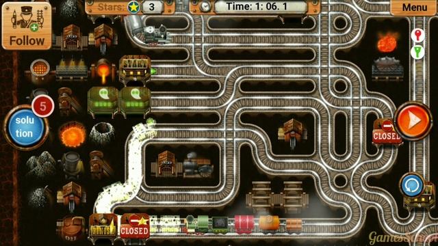 Rail Crisis Maze Game - Train Game - Android Gameplay #1393 смотреть онлайн