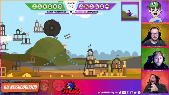 House of Straw — The Neighborhood on AirConsole — #2 (4 Player Gameplay) смотреть онлайн