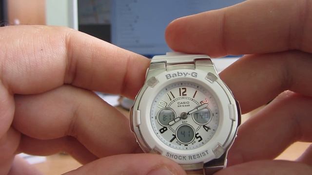 Casio Baby-G BGA-110-7BER видео обзор и настройка смотреть онлайн