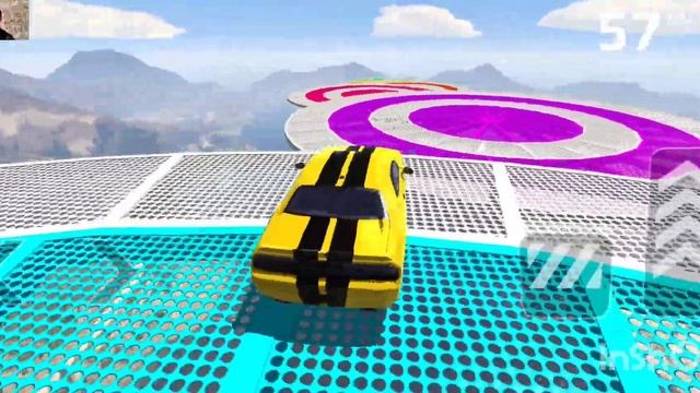 GT Car Stunt Master 3D - Mega Ramp Car Stunt Master - Android Gameplay #4 смотреть онлайн