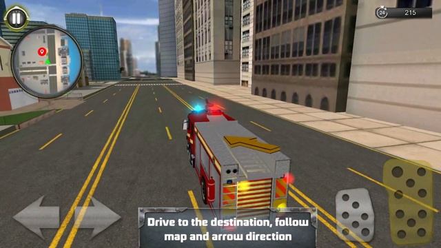 Fire Truck Driving Simulator 2020 - NY City FireFighter Emergency Services #4 - Android GamePlay смотреть онлайн