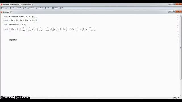 Tutorial de matrices en Wolfram Alpha Mathematica 8 смотреть онлайн