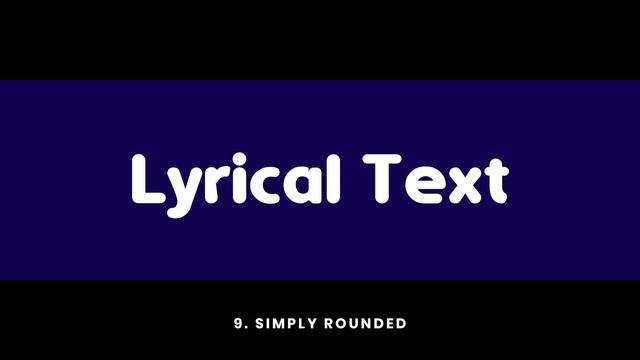 Top 20 Trending Lyrical Fonts for Edits | Lyrics Fonts Pack by VFXABHI смотреть онлайн